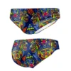 BAÑADOR WATERPOLO AZTEC ANIMAL -tienda turbo banador waterpolo aztec animal 731292