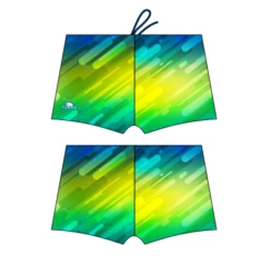 BOXER FULL PRINTED BLU FLASH